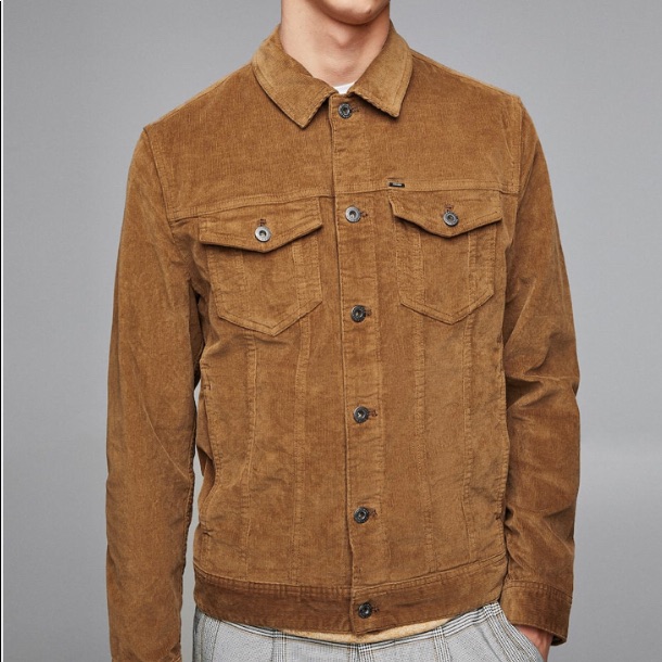 Zara - Corduroy Jean Jacket